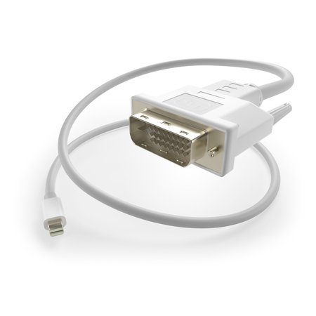 UNIRISE USA This Mini Displayport Male To Dvi-D Dual Link Male Cable Allows You MDPDVI-06F-MM